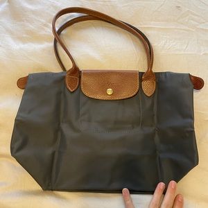 Longchamp Le Pliage Gray